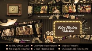 Retro Flimstrip Slideshow