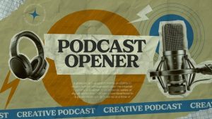 Podcast Opener Collage Style