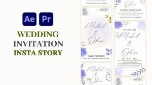 Wedding Invitation Instagram Story
