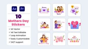 Mothers Day Stickers