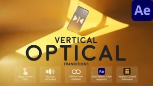 Vertical Optical Transitions for After Effects