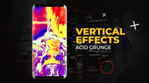 Vertical Acid Grunge Effects | After Effects