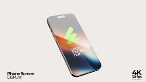 Phone Screen Mockup