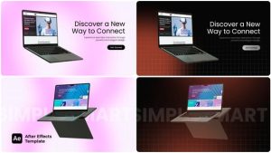 AI Website Presentation | Laptop Mockup