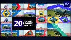 Dynamic Ragged Transitions for After Effects