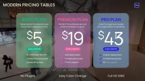 Modern Pricing Table