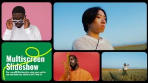 Colorful Bento Multiscreen Slideshow