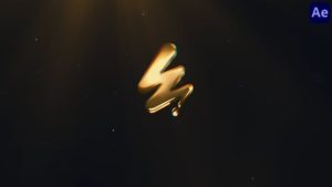 Gold Logo Animation