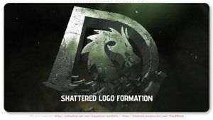 Shattered Logo Formation