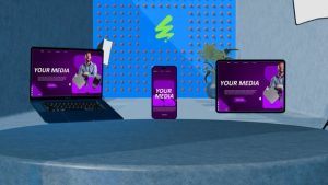 Dynamic 3D Device Mockup