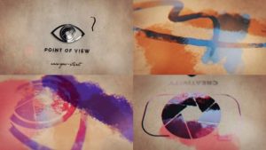 Grunge Ink Drop Unveil